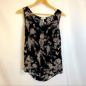 Silk Joie Rain Floral Tank Top